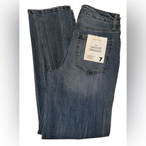 NWT Copper Key Vintage High Rise Straight Jeans
